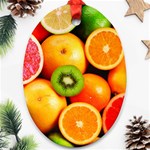 MIXED FRUIT 1 Ornament (Oval)