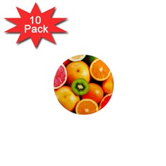 Mixed Fruit 1 1  Mini Magnet (10 Pack)  by trendistuff