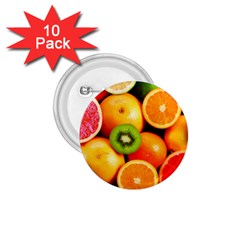 Mixed Fruit 1 1 75  Buttons (10 Pack)