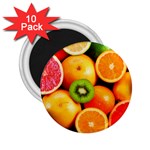 MIXED FRUIT 1 2.25  Magnets (10 pack) 