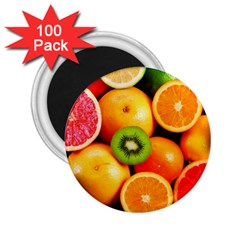 Mixed Fruit 1 2 25  Magnets (100 Pack)  by trendistuff