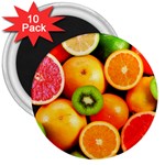 MIXED FRUIT 1 3  Magnets (10 pack) 