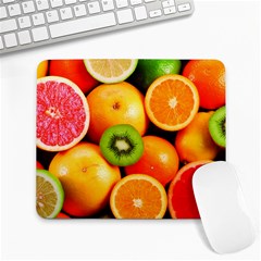 Mixed Fruit 1 Large Mousepads by trendistuff