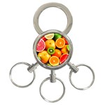 MIXED FRUIT 1 3-Ring Key Chains