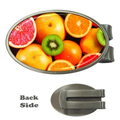 Mixed Fruit 1 Money Clips (oval)  by trendistuff