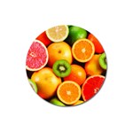 MIXED FRUIT 1 Magnet 3  (Round)