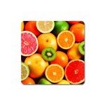 MIXED FRUIT 1 Square Magnet