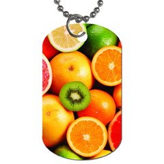 Mixed Fruit 1 Dog Tag (one Side)