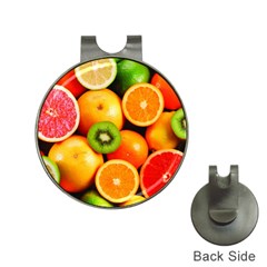 Mixed Fruit 1 Hat Clips With Golf Markers by trendistuff