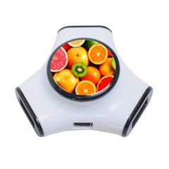 Mixed Fruit 1 3-port Usb Hub by trendistuff