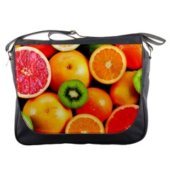 Mixed Fruit 1 Messenger Bags by trendistuff