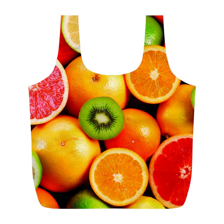 MIXED FRUIT 1 Full Print Recycle Bags (L) 