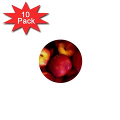 Nectarines 1  Mini Buttons (10 Pack)  by trendistuff