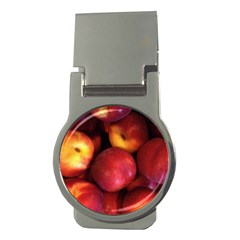 Nectarines Money Clips (round)  by trendistuff