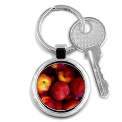 Nectarines Key Chains (round)  by trendistuff