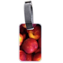 Nectarines Luggage Tags (two Sides) by trendistuff