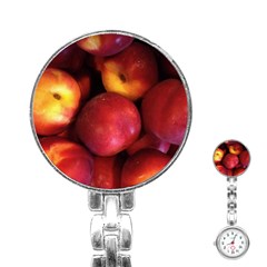 Nectarines Stainless Steel Nurses Watch by trendistuff