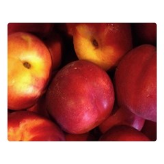 Nectarines Double Sided Flano Blanket (large)  by trendistuff