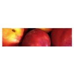 NECTARINES Satin Scarf (Oblong) Front