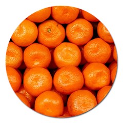 Oranges 1 Magnet 5  (round) by trendistuff