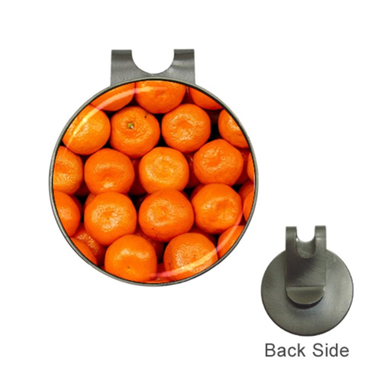 ORANGES 1 Hat Clips with Golf Markers