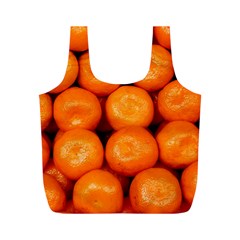 Oranges 1 Full Print Recycle Bags (m)  by trendistuff