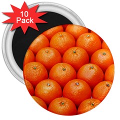 Oranges 2 3  Magnets (10 Pack)  by trendistuff