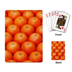 Oranges 2 Playing Card by trendistuff