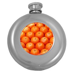 Oranges 2 Round Hip Flask (5 Oz) by trendistuff