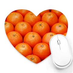 Oranges 2 Heart Mousepads by trendistuff