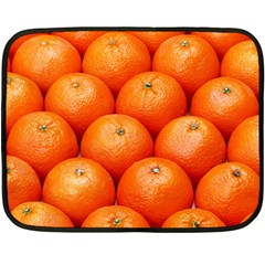 Oranges 2 Fleece Blanket (mini) by trendistuff