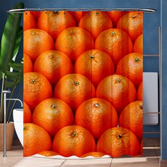 Oranges 2 Shower Curtain 60  X 72  (medium)  by trendistuff