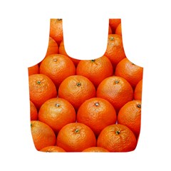 Oranges 2 Full Print Recycle Bags (m)  by trendistuff