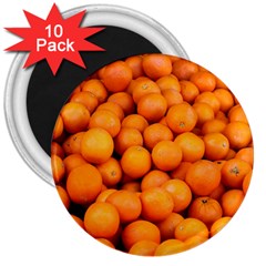 Oranges 3 3  Magnets (10 Pack)  by trendistuff