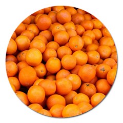 Oranges 3 Magnet 5  (round) by trendistuff