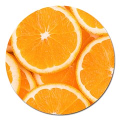 Oranges 4 Magnet 5  (round) by trendistuff