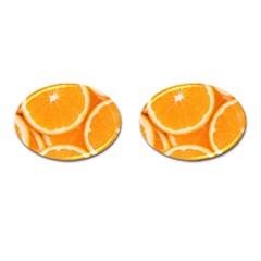 Oranges 4 Cufflinks (oval) by trendistuff