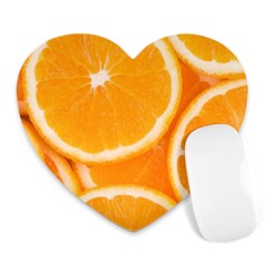 Oranges 4 Heart Mousepads by trendistuff