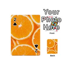 Oranges 4 Playing Cards 54 (mini)  by trendistuff