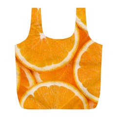 Oranges 4 Full Print Recycle Bags (l)  by trendistuff