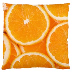 Oranges 4 Standard Flano Cushion Case (one Side) by trendistuff