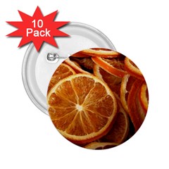 Oranges 5 2 25  Buttons (10 Pack)  by trendistuff