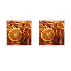 Oranges 5 Cufflinks (square) by trendistuff