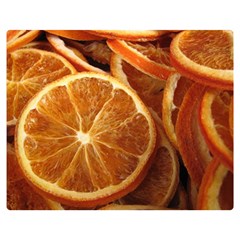 Oranges 5 Double Sided Flano Blanket (medium)  by trendistuff