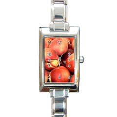 Peaches 1 Rectangle Italian Charm Watch by trendistuff