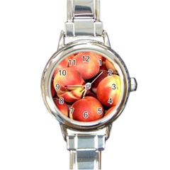 Peaches 1 Round Italian Charm Watch by trendistuff