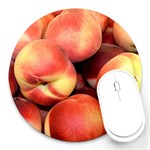 PEACHES 1 Round Mousepads Front