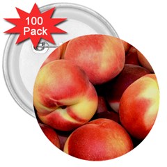 Peaches 1 3  Buttons (100 Pack)  by trendistuff