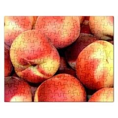 Peaches 1 Rectangular Jigsaw Puzzl by trendistuff