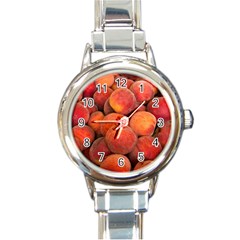 Peaches 2 Round Italian Charm Watch by trendistuff